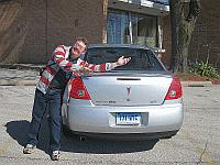 USA - Chicago IL - Pontiac G6 GT Rental Car 2 (7 Apr 2009)